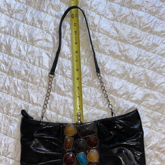 Jessica mcclintock large stone embellished clutch - Picture 12 of 13